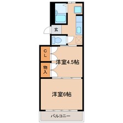 オーナーズマンションの物件間取画像